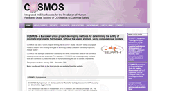 Desktop Screenshot of cosmostox.eu
